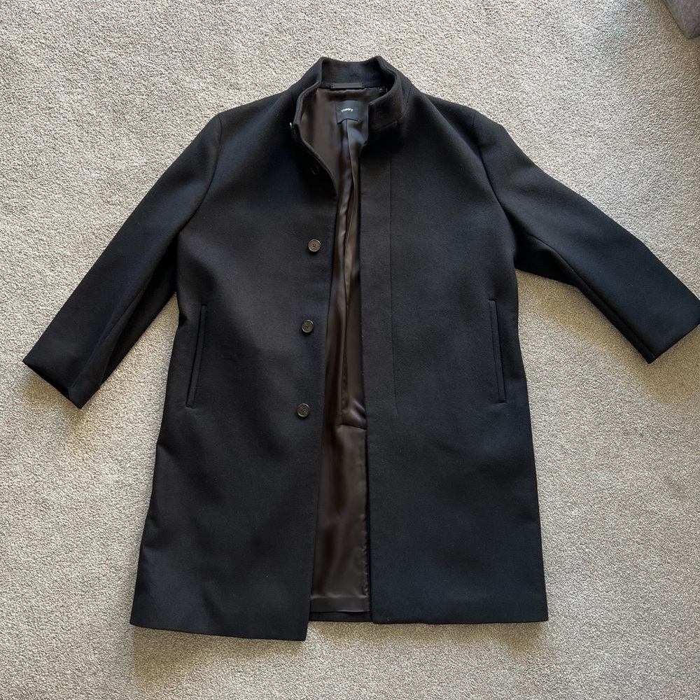 Theory Belvin Men’s Wool Coat- Melton
